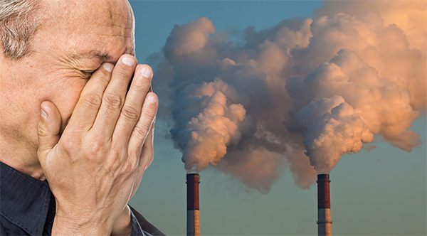 Bụi mịn trong không khí gây ra các bệnh bụi phổi